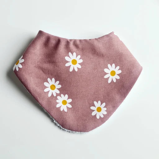 Blush Daisy's Bandana Dribble Bib