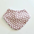 Blush Spots Bandana Dribble Bib
