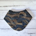 Gold Waves Bandana Dribble Bib