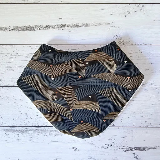 Gold Waves Bandana Dribble Bib