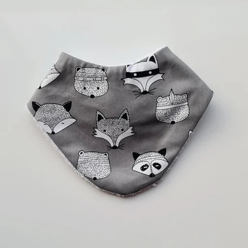 Grey Foxes Bandana Dribble Bib