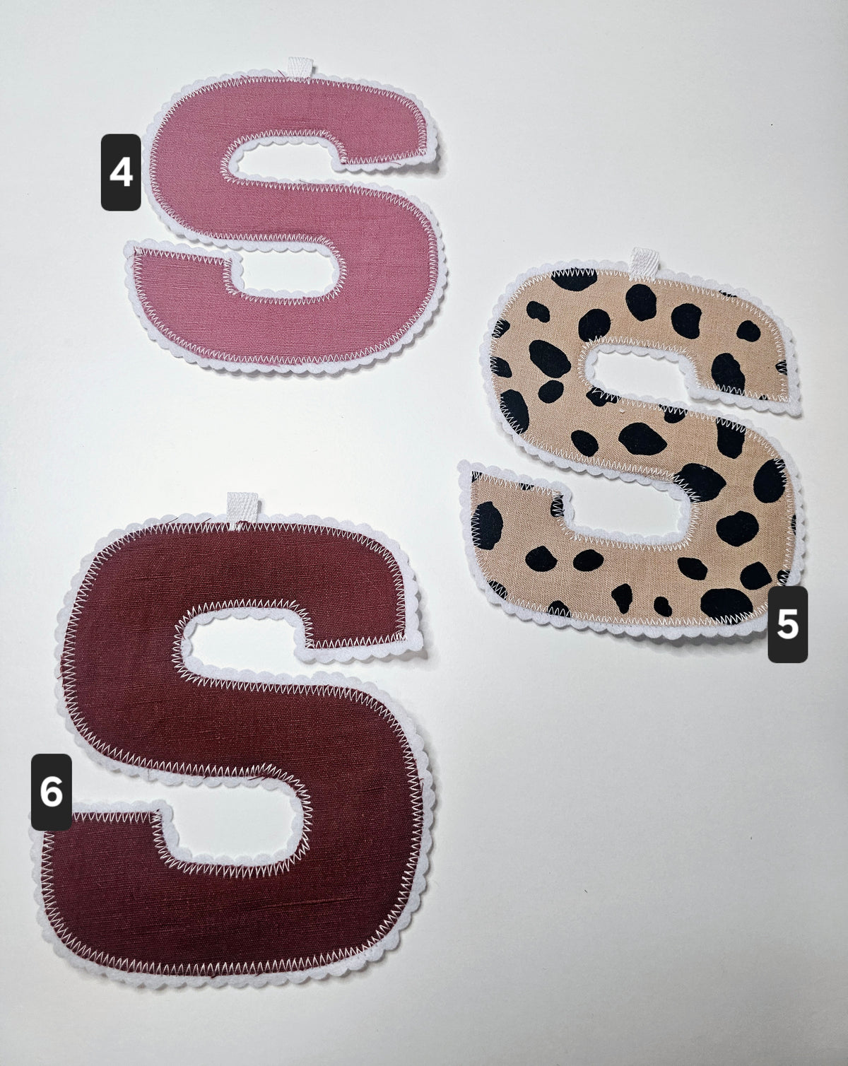 "S" ~ Letter Garland ~ Premade