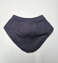 Charcoal Bandana Dribble Bib