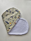 Mini Woodlands Burp Cloth