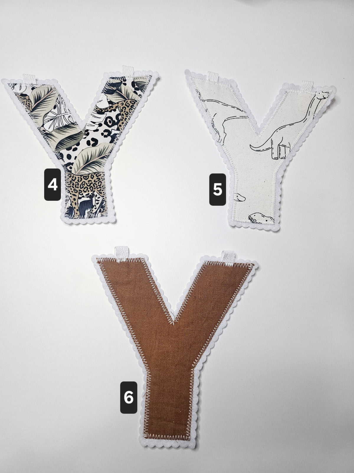 "Y" ~ Letter Garland ~ Premade