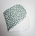 Mint Spots Burp Cloth