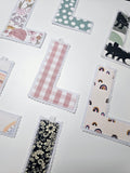 "L" ~ Made to Order ~ Letter Garland
