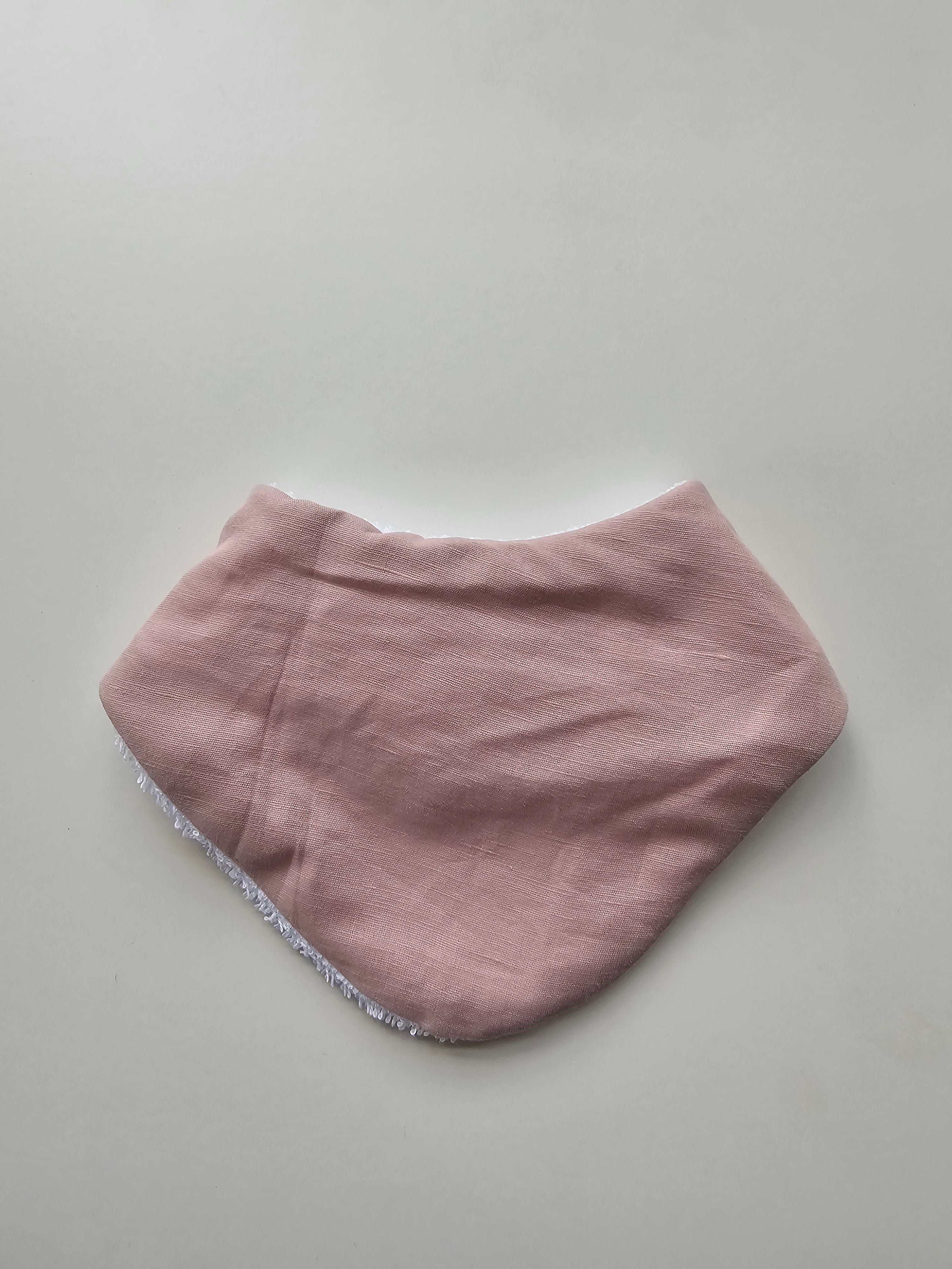Blush Bandana Dribble Bib