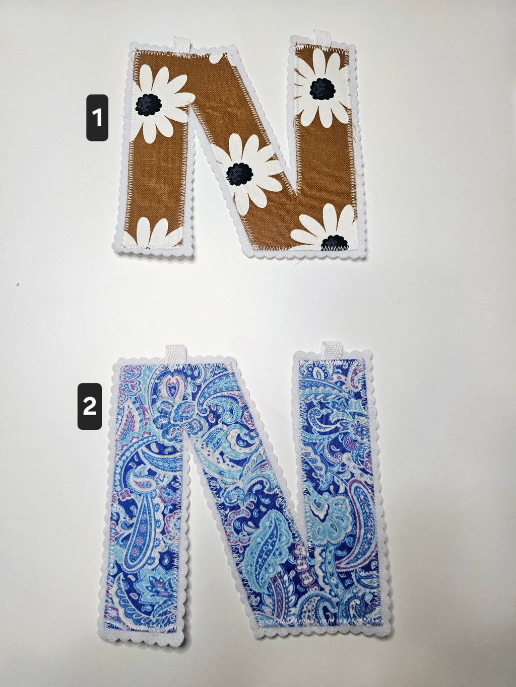 "N" ~ Letter Garland ~ Premade