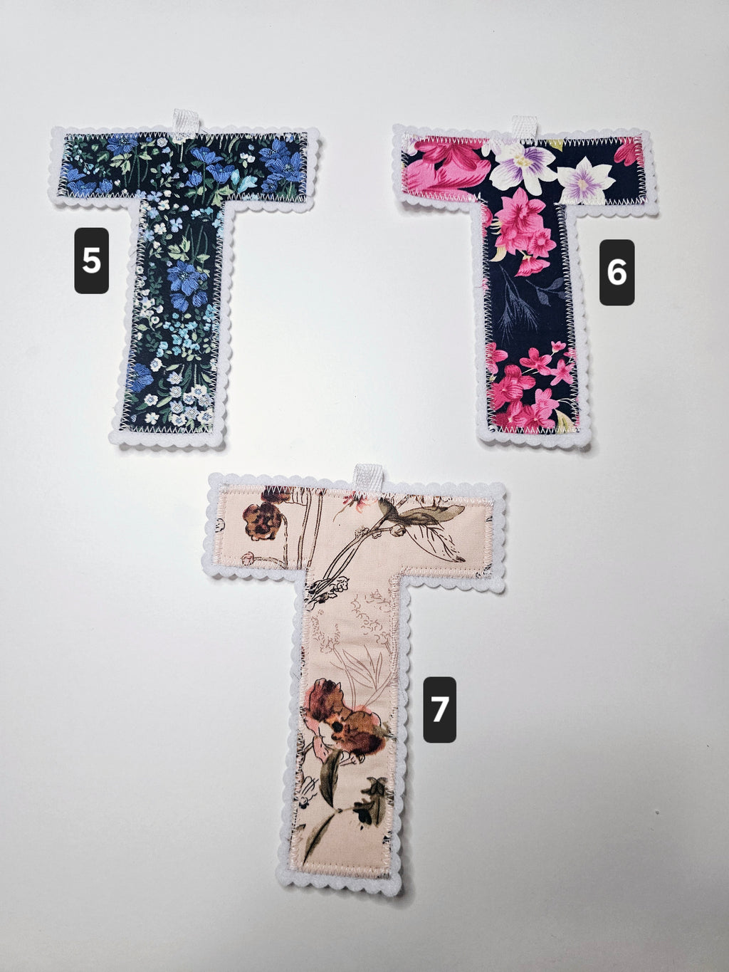 "T" ~ Letter Garland ~ Premade