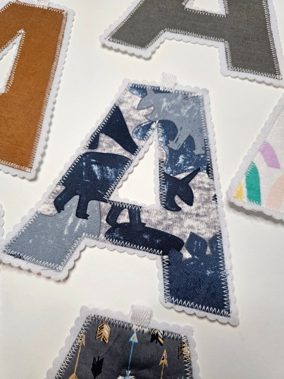 "A" ~ Made to Order ~ Letter Garland