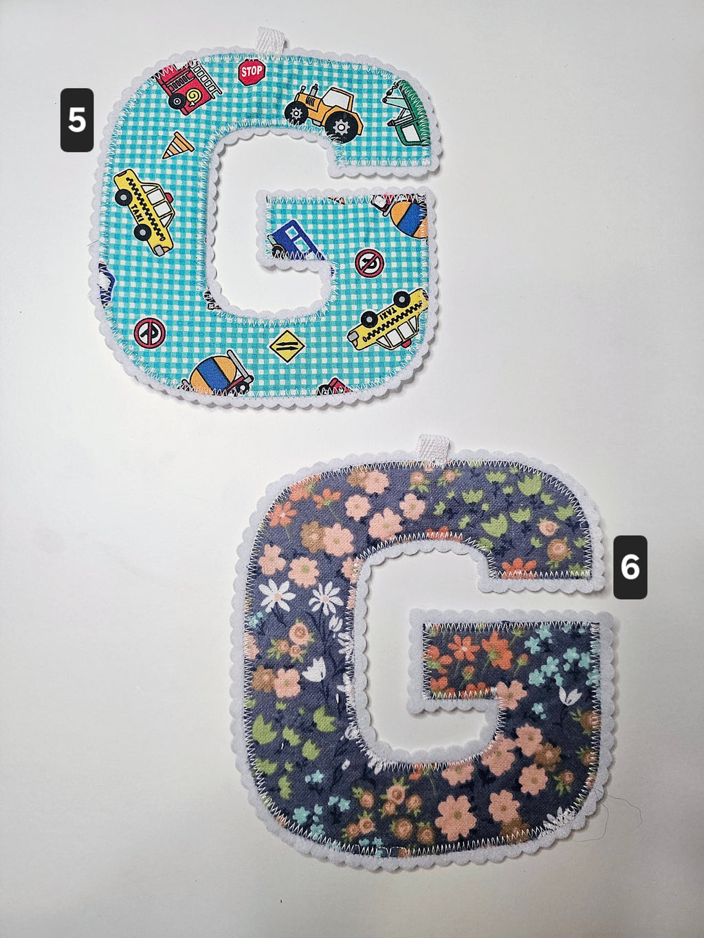 "G" ~ Letter Garland ~ Premade