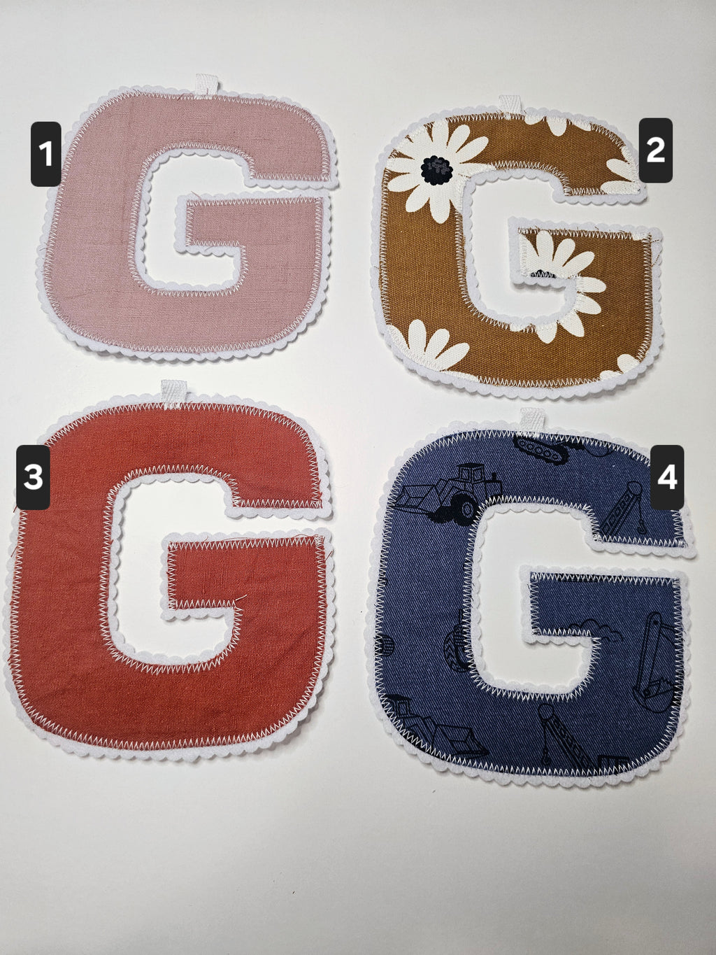 "G" ~ Letter Garland ~ Premade