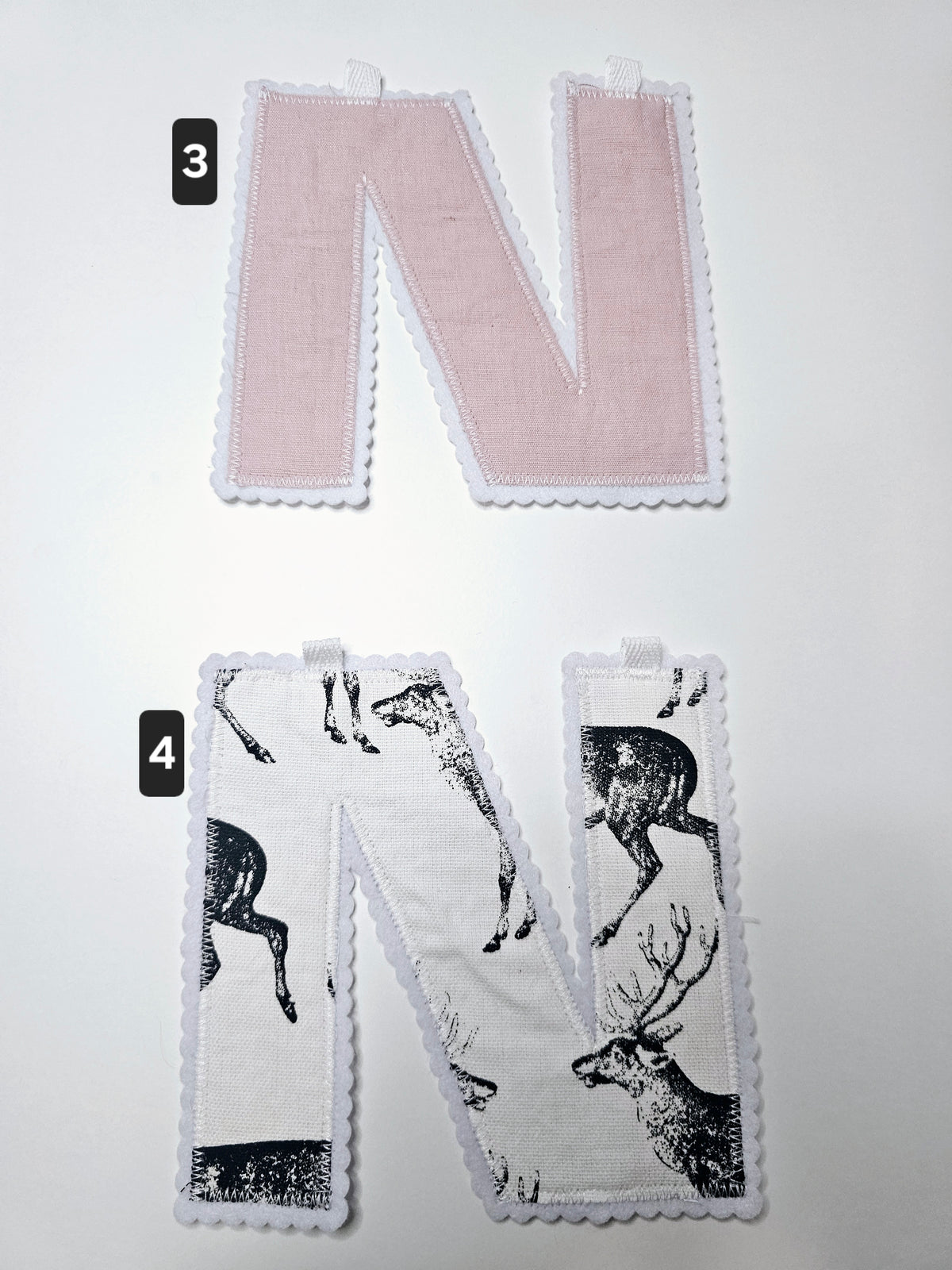 "N" ~ Letter Garland ~ Premade