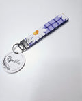 Purple Daisy's Wristlet
