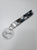 Dusk Floral Wristlet