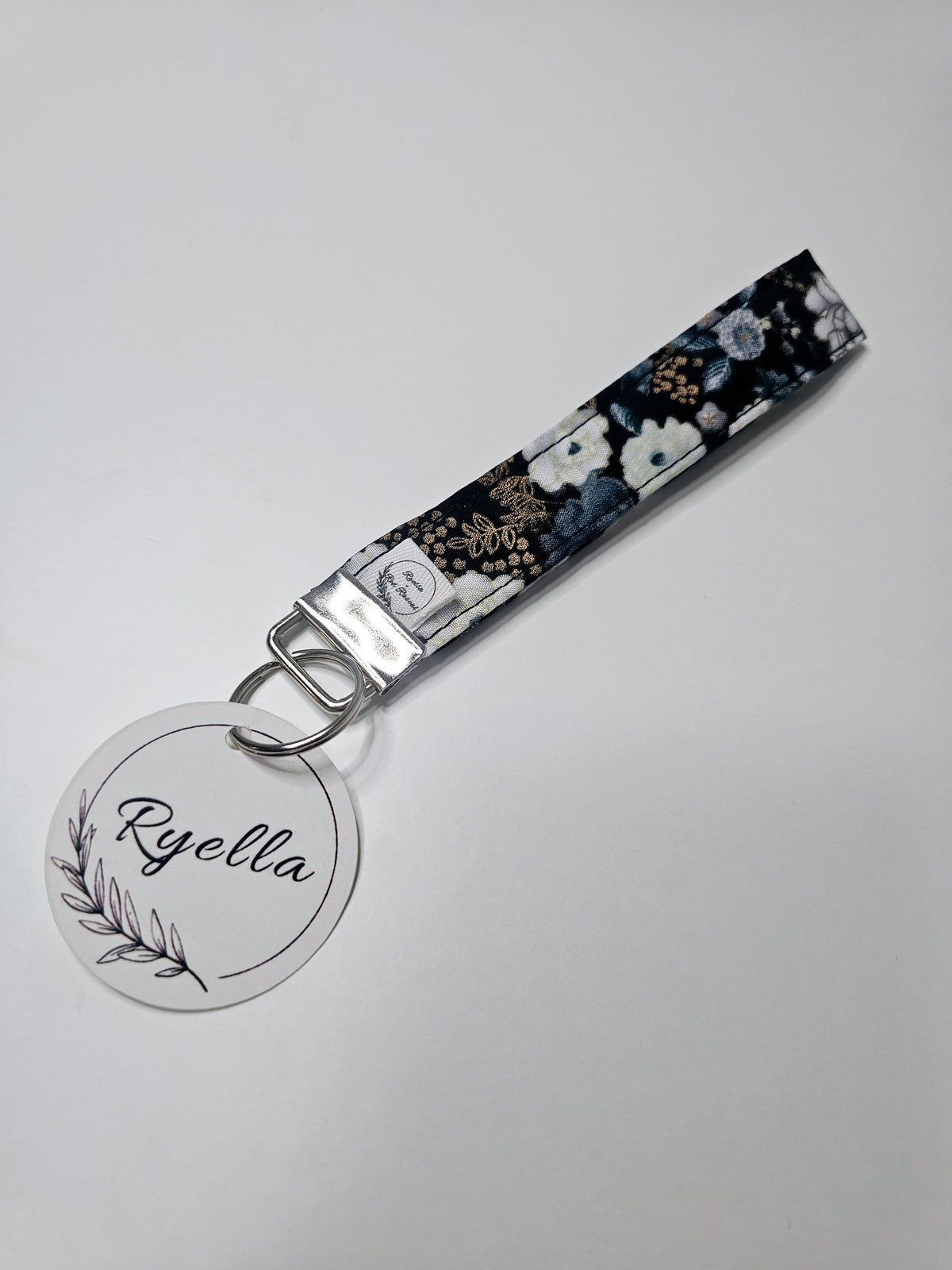 Dusk Floral Wristlet