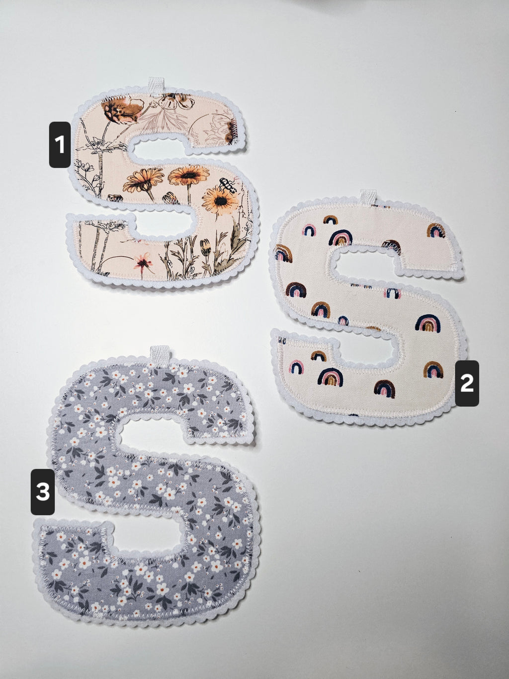 "S" ~ Letter Garland ~ Premade