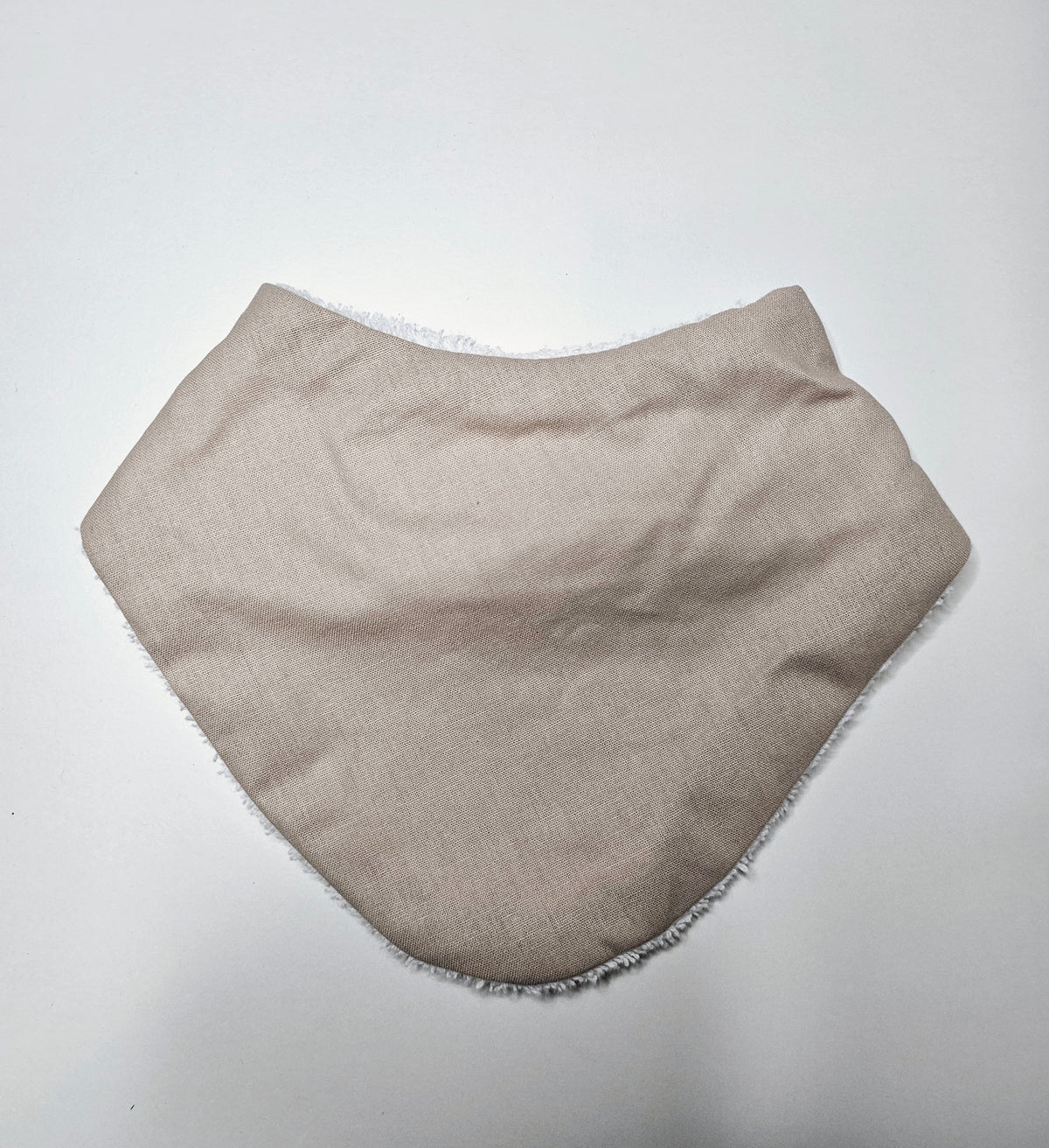 Creamy Oat Bandana Dribble Bib