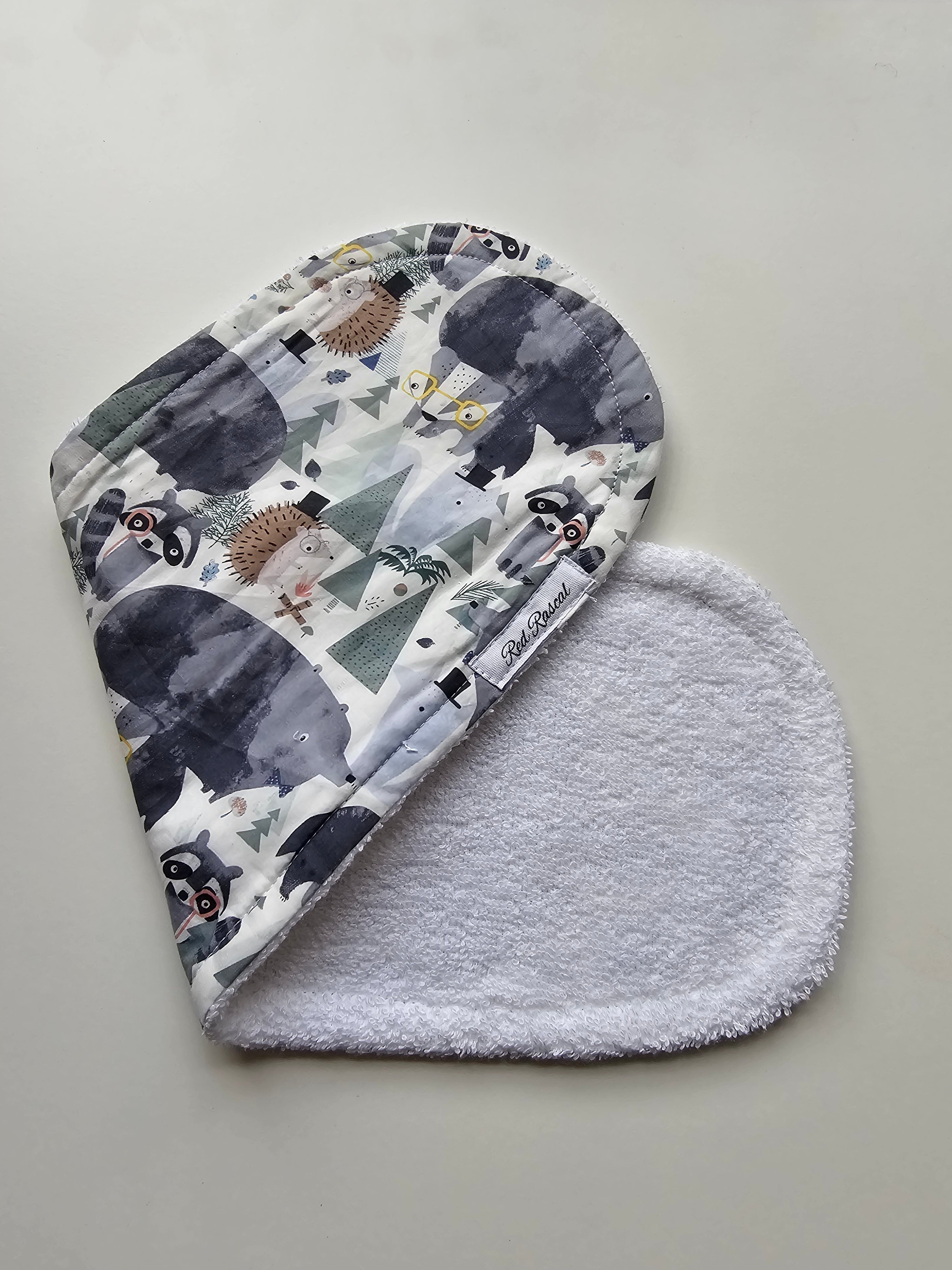 Woodland Adventures Burp Cloth