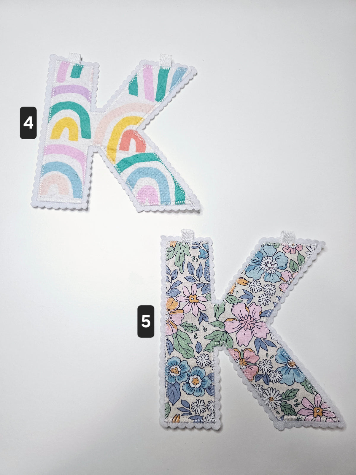 "K" ~ Letter Garland ~ Premade