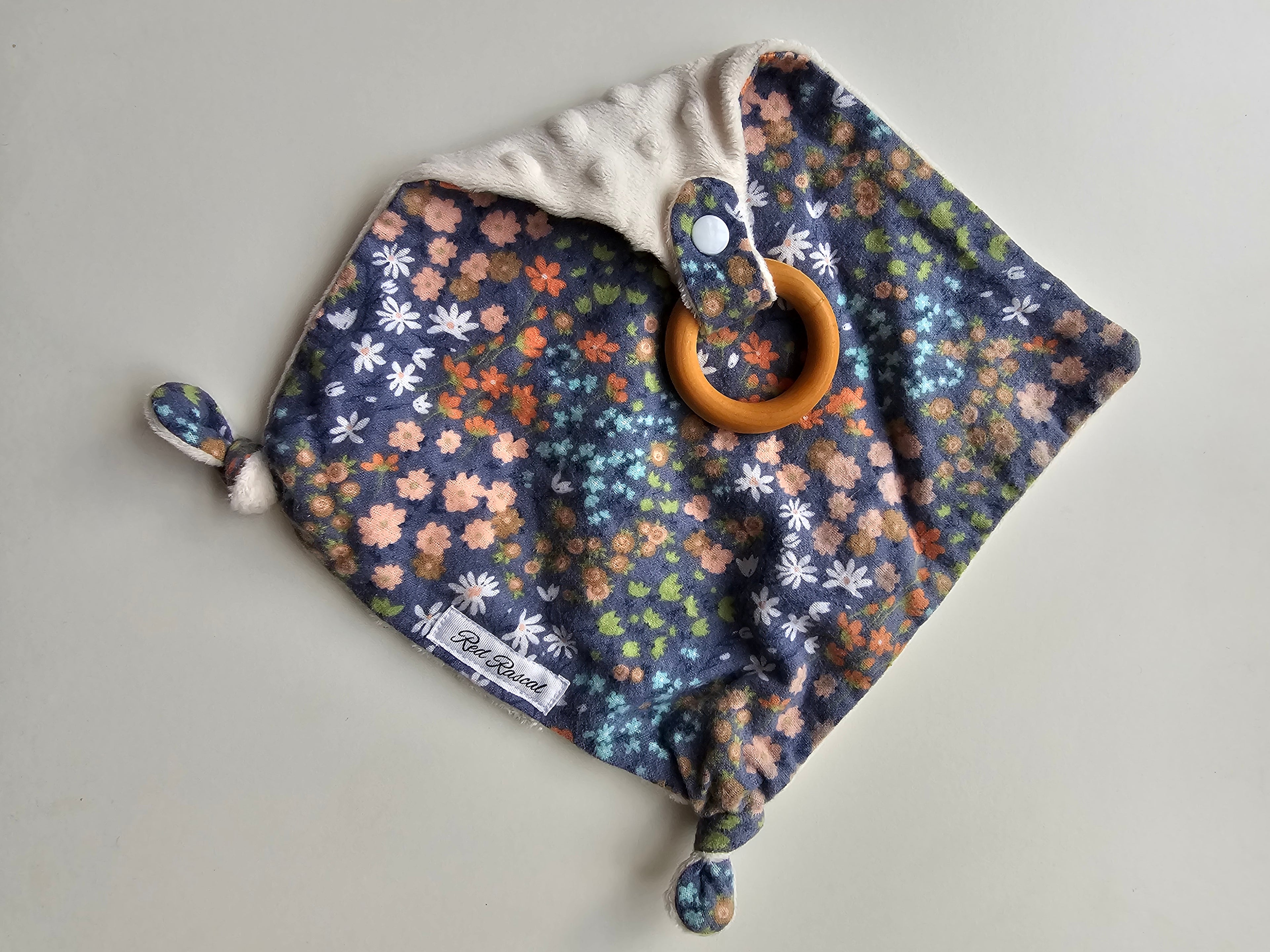 Flannelette Mauve Floral Snuggly