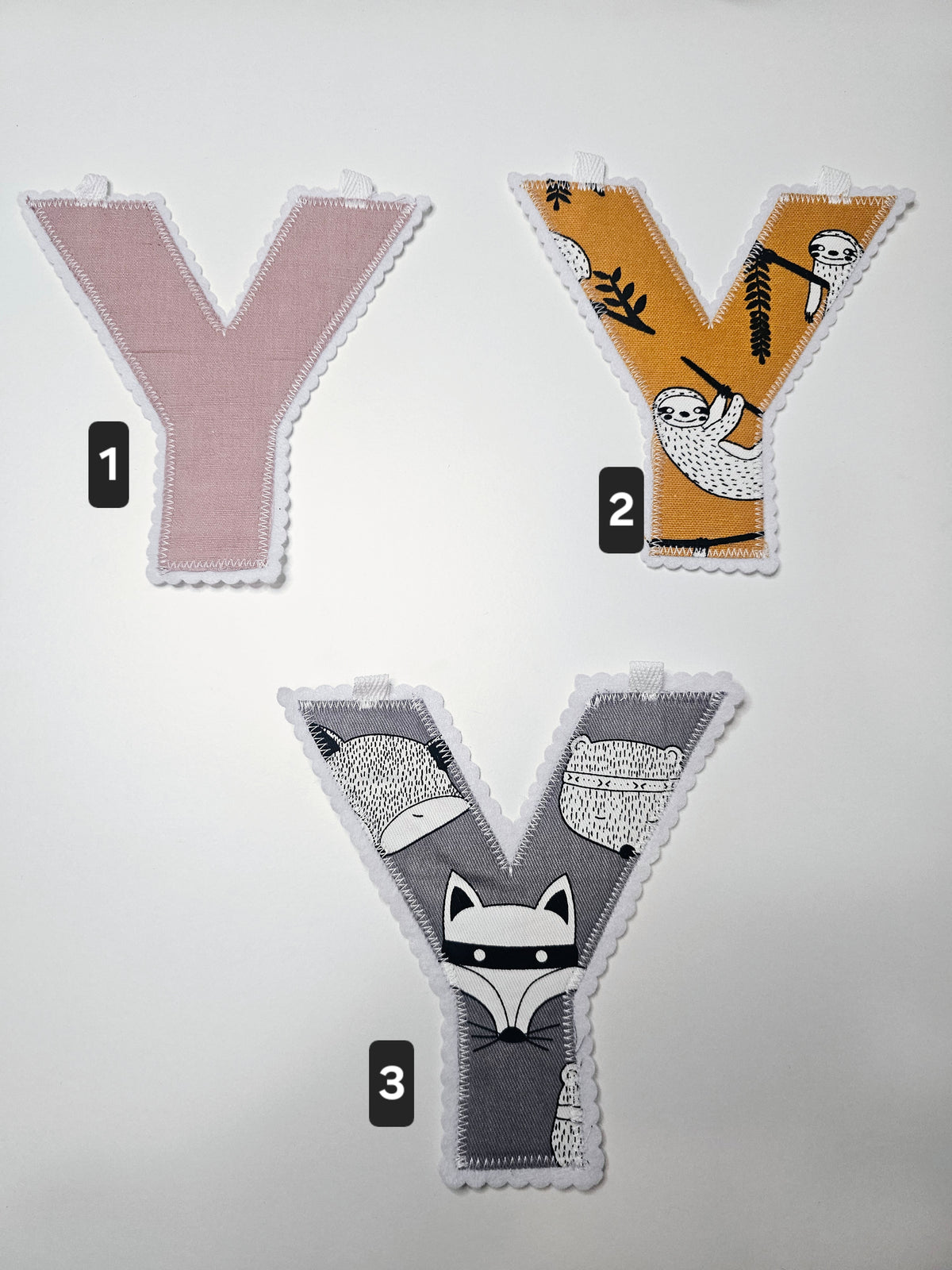 "Y" ~ Letter Garland ~ Premade