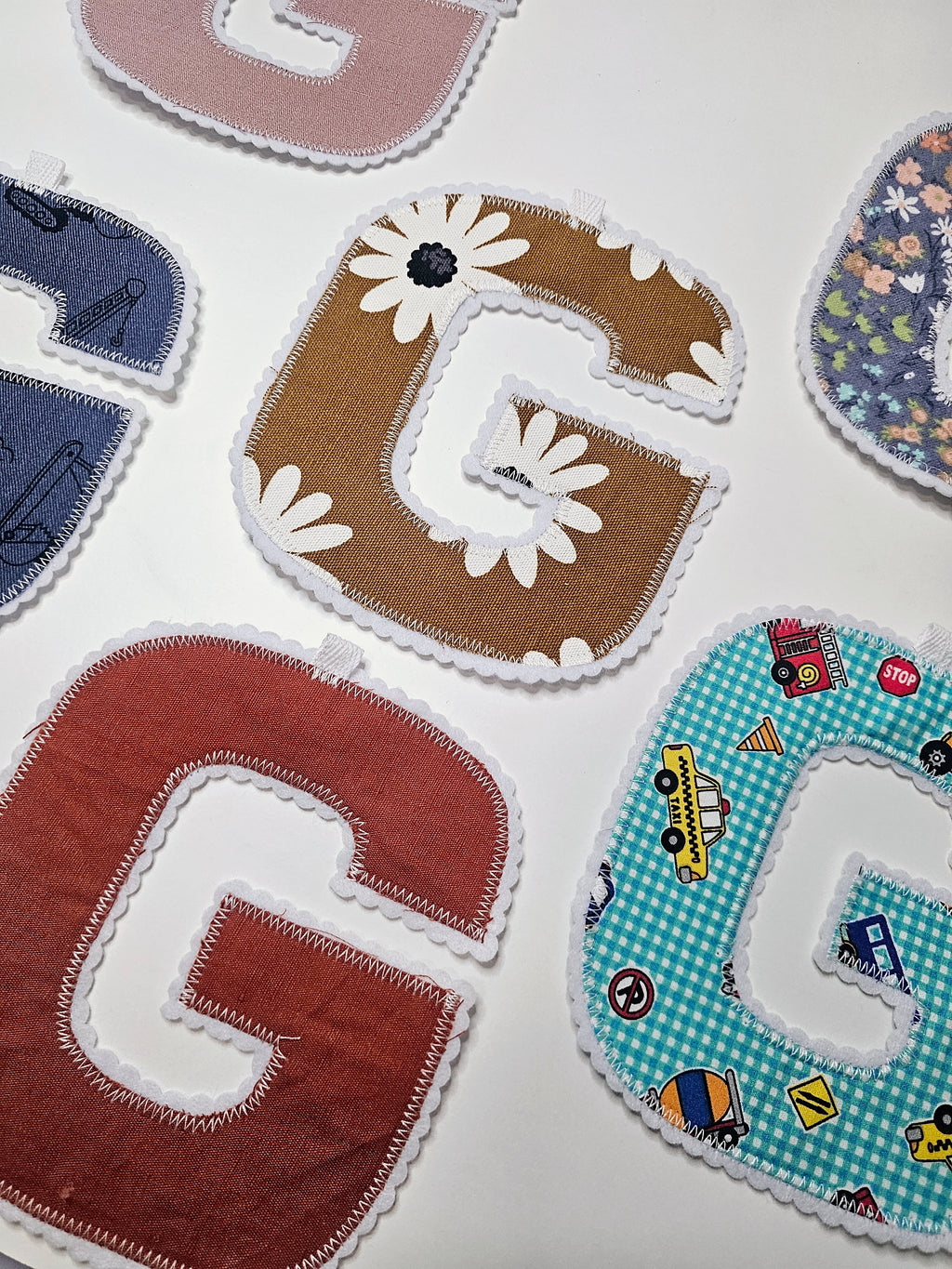 "G" ~ Letter Garland ~ Premade