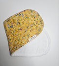 Mustard Floral Burp Cloth