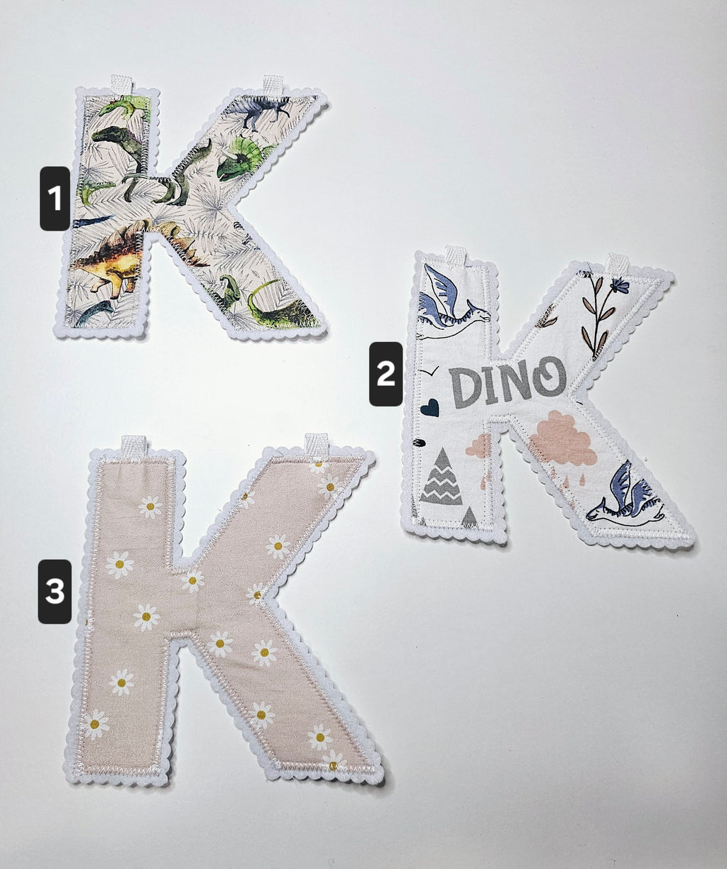 "K" ~ Letter Garland ~ Premade