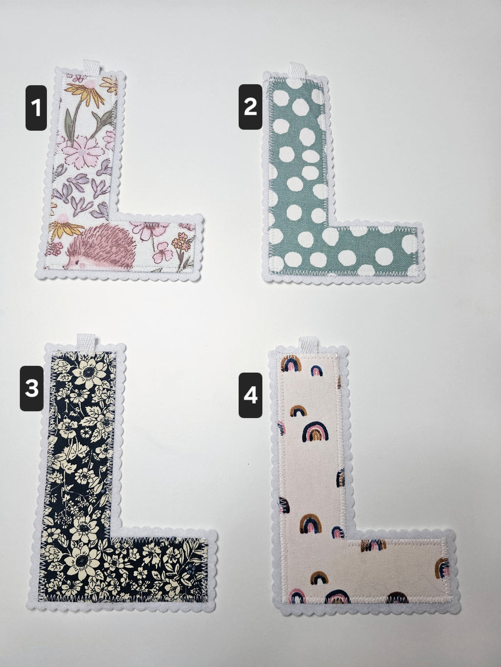 "L" ~ Letter Garland ~ Premade