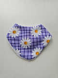 Purple Daisy's Bandana Dribble Bib