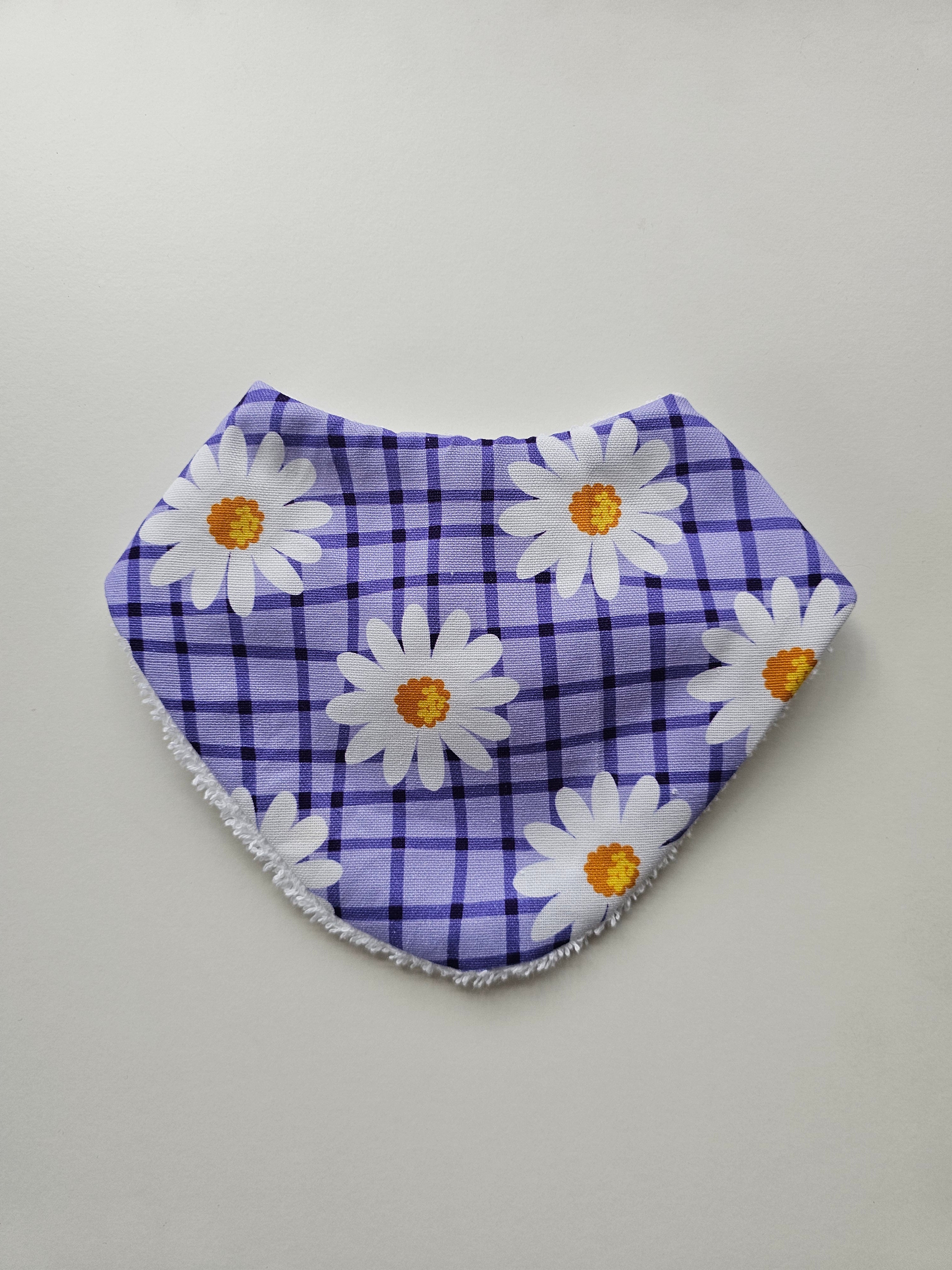 Purple Daisy's Bandana Dribble Bib