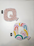 "Q" ~ Letter Garland ~ Premade