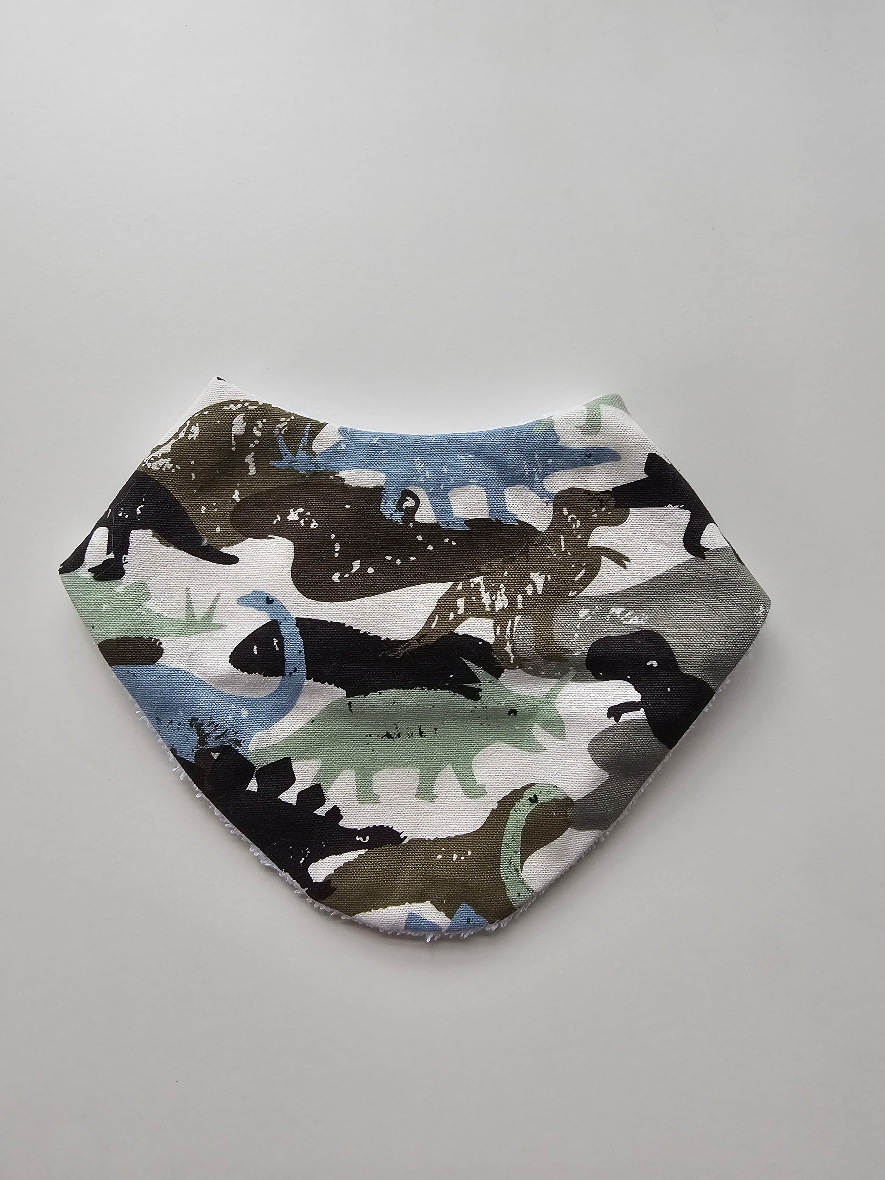 Dinos Camo Bandana Dribble Bib