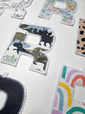 "R" ~ Letter Garland ~ Premade