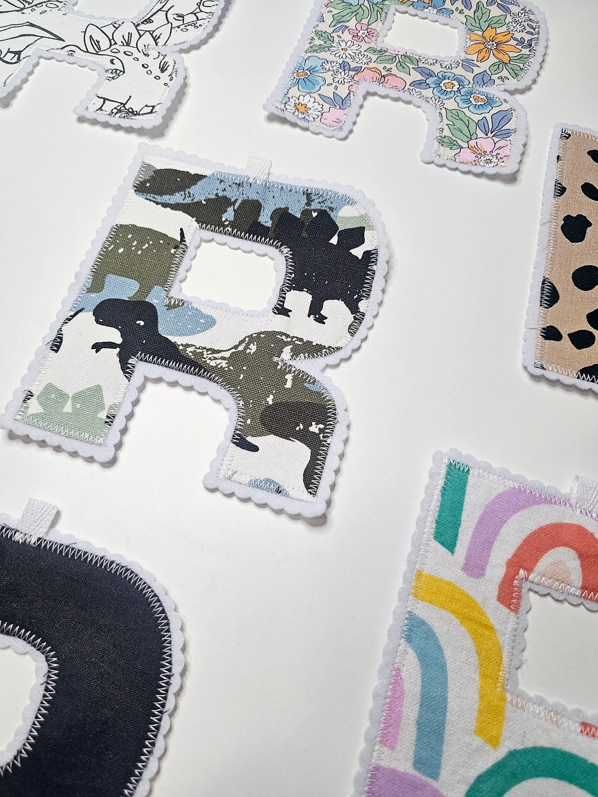 "R" ~ Letter Garland ~ Premade