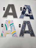 "A" ~ Letter Garland ~ Premade
