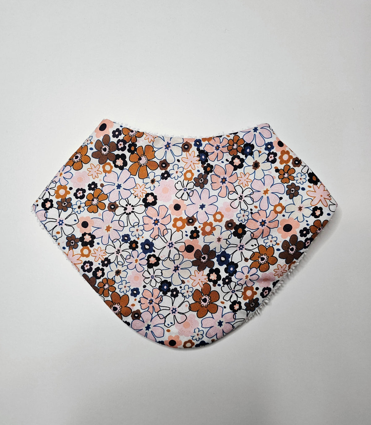 Flowers Bandana Dribble Bib
