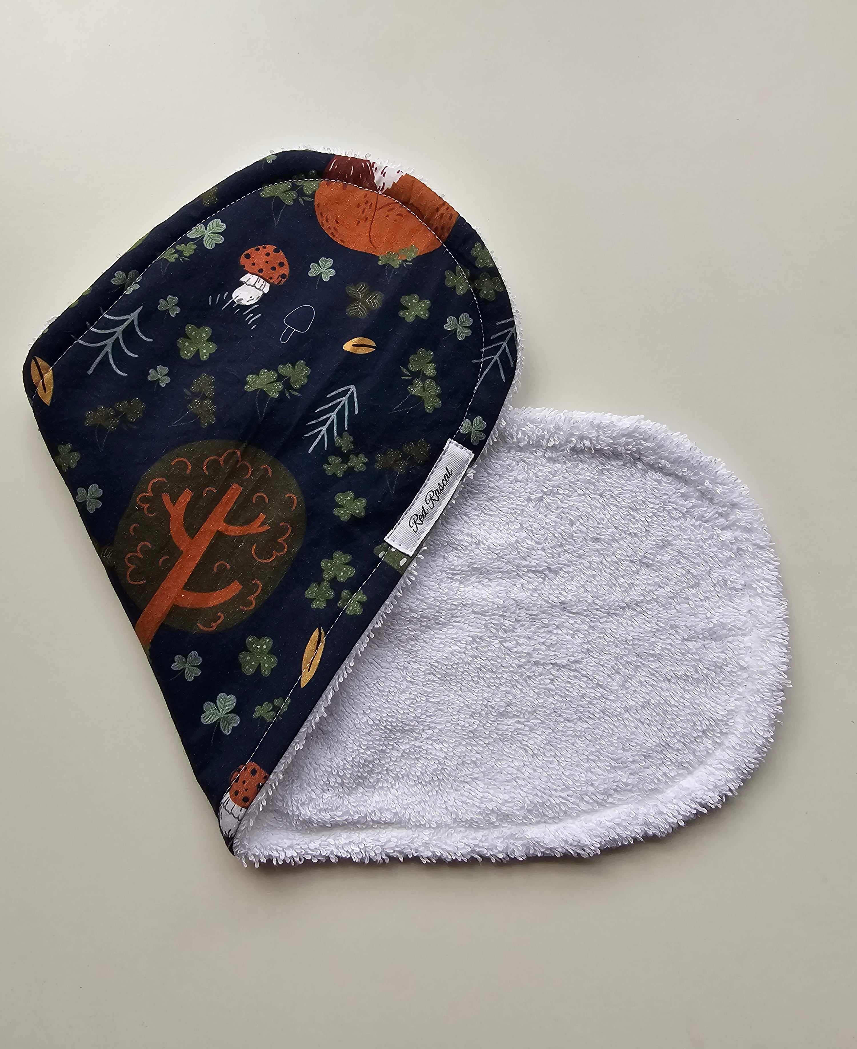 Dusk Woodlands Burp Cloth