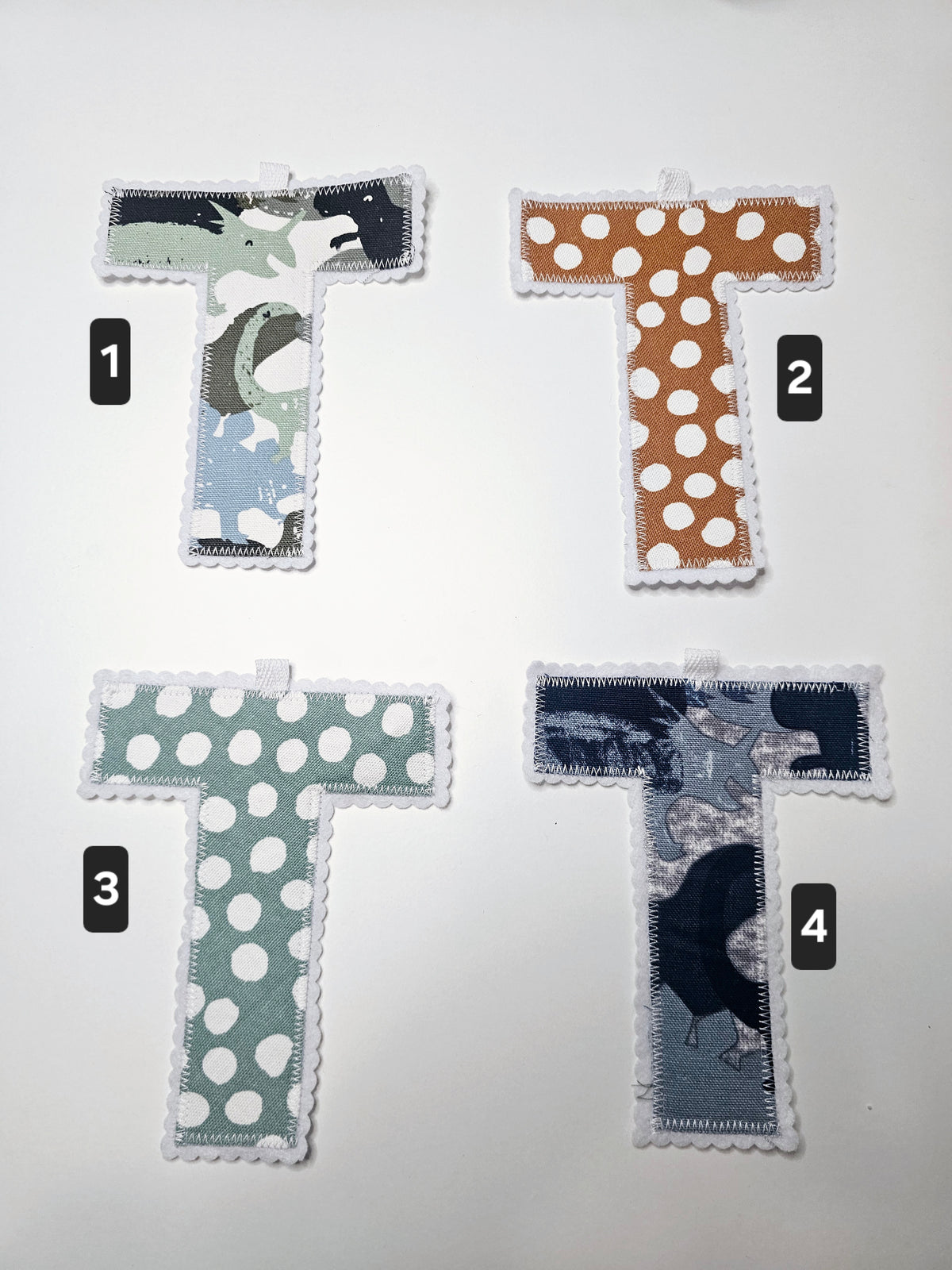 "T" ~ Letter Garland ~ Premade